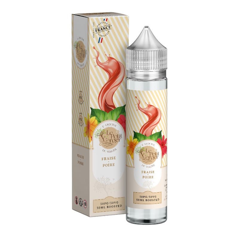 SAVOUREA Le Petit Verger Fraise Poire - E-liquide 50ml-0 mg-VAPEVO