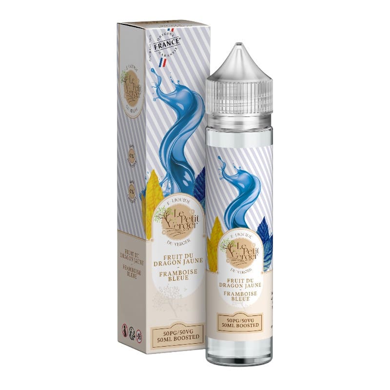 SAVOUREA Le Petit Verger - Fruit du Dragon Jaune & Framboise Bleue - E-liquide 50ml-0 mg-VAPEVO