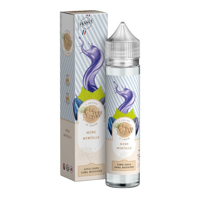 SAVOUREA Le Petit Verger Mure Myrtille - E-liquide 50ml-0 mg-VAPEVO