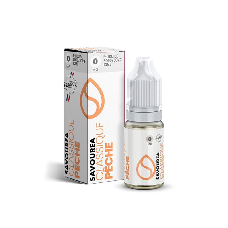 SAVOUREA Pêche - E-liquide 10ml-VAPEVO