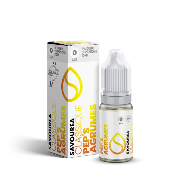 SAVOUREA Pep's Agrumes - E-liquide 10ml-VAPEVO