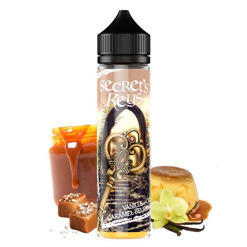 SECRET'S LAB Secret's Keys - Golden Key - E-liquide 50ml-0 mg-VAPEVO