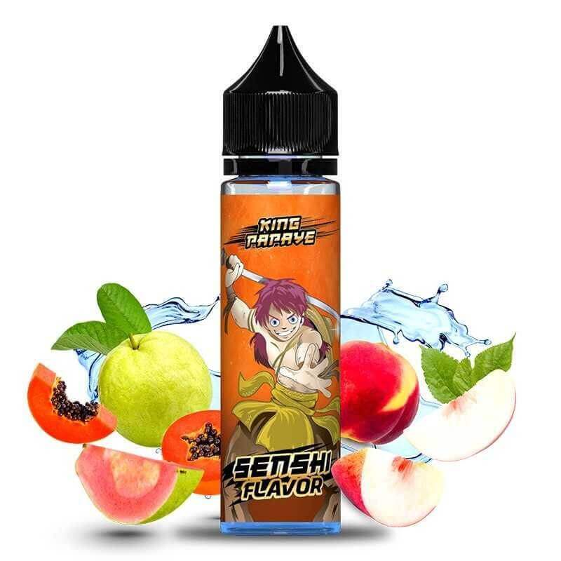 SENSHI FLAVOR King Papaye - E-liquide 50ml-0 mg-VAPEVO