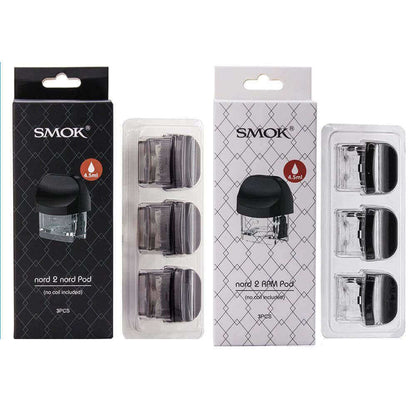 SMOKTECH Nord 2 - Pack de 3 Cartouches Pod 4.5ml-VAPEVO