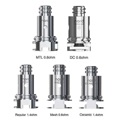 SMOKTECH Nord - Pack de 5 Résistances-VAPEVO