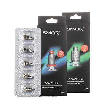 SMOKTECH Nord Pro - Pack de 5 Résistances-VAPEVO