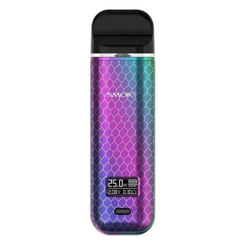 SMOKTECH Novo X - Kit E-Cigarette 25W 800mAh-7-Color Cobra-VAPEVO