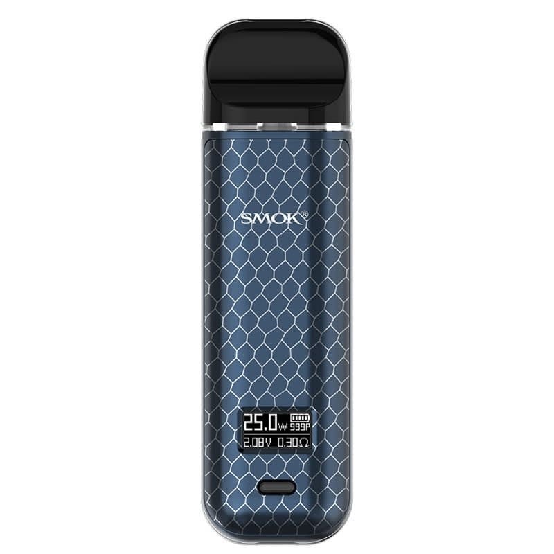 SMOKTECH Novo X - Kit E-Cigarette 25W 800mAh-Blue Cobra-VAPEVO