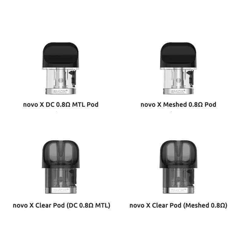 SMOKTECH Novo X - Pack de 3 Cartouches Pod 2ml-VAPEVO