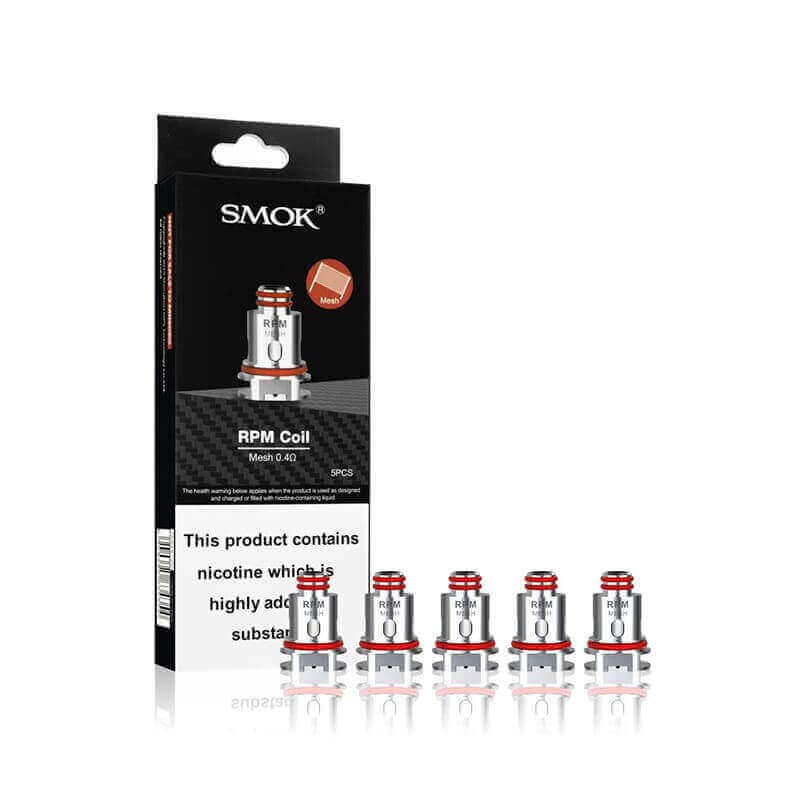 SMOKTECH RPM - Pack de 5 Résistances-VAPEVO