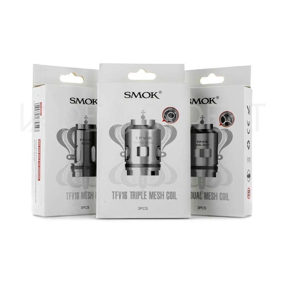 SMOKTECH TFV16 - Pack de 3 Résistances-Conical Mesh 0.2 ohm-VAPEVO