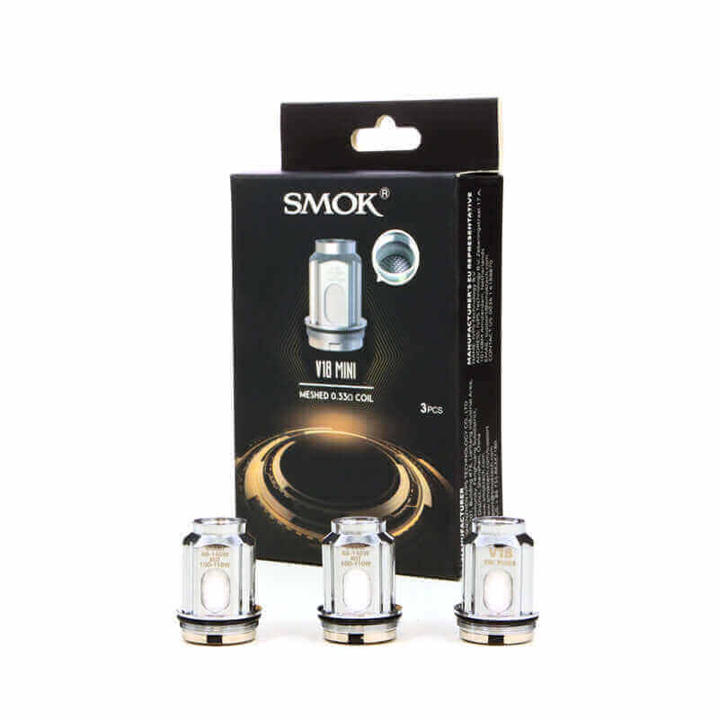 SMOKTECH TFV18 Mini - Pack de 3 Résistances-VAPEVO