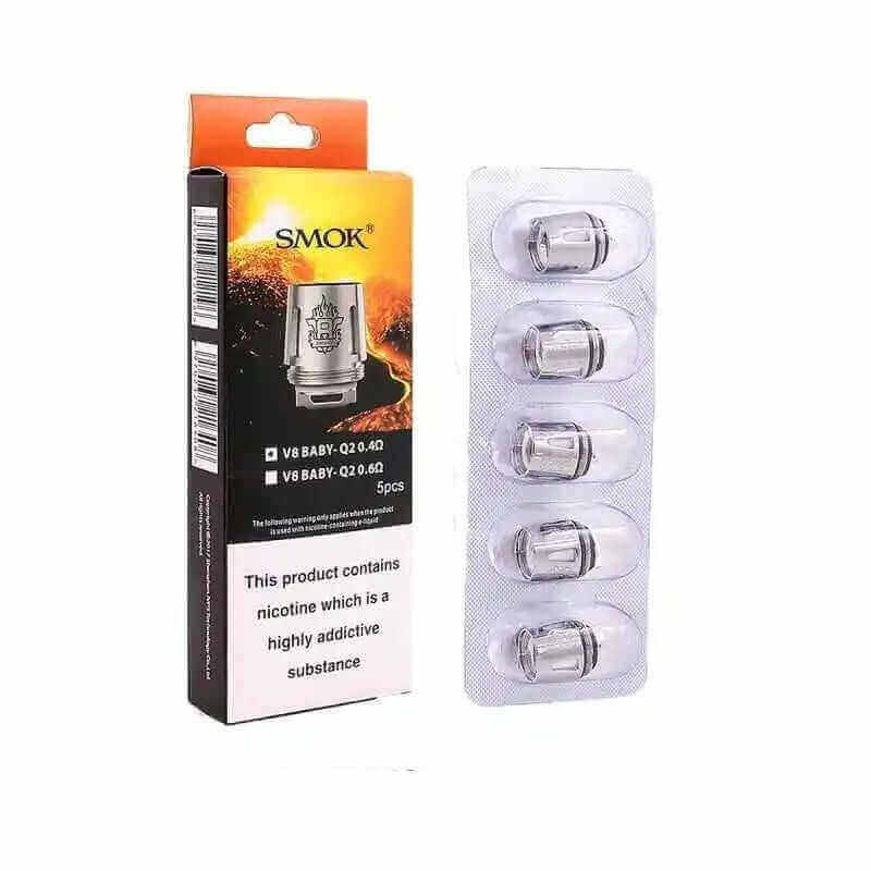 SMOKTECH TFV8 BABY - Pack de 5 Résistances-VAPEVO