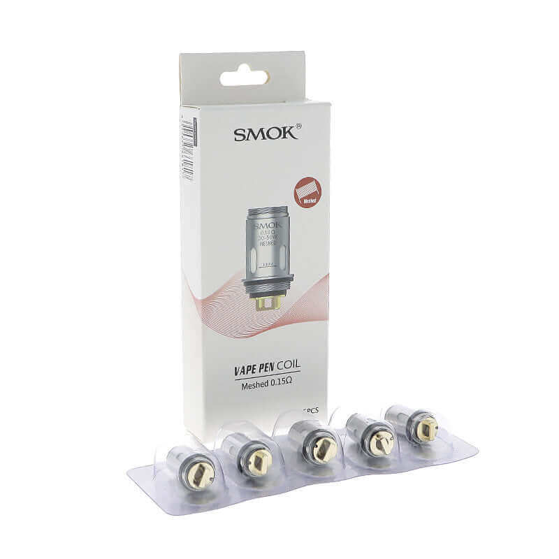 SMOKTECH Vape Pen V2 - Pack de 5 Résistances-Meshed 0.15 ohm-VAPEVO