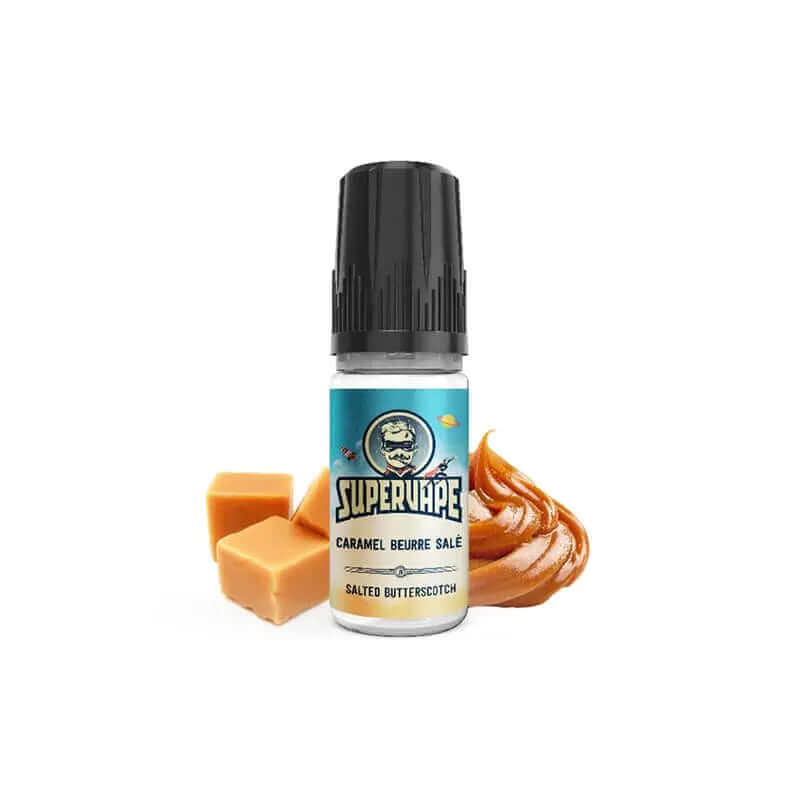 SUPERVAPE Arôme Concentré Caramel Beurre Salé 10ml-VAPEVO