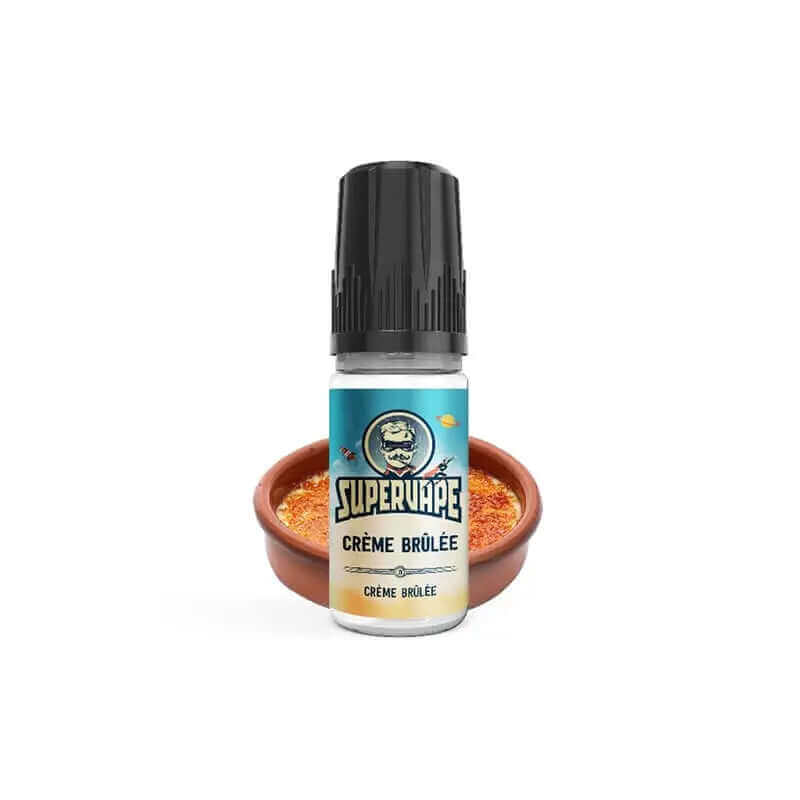 SUPERVAPE Arôme Concentré Crème Brûlée 10ml-VAPEVO