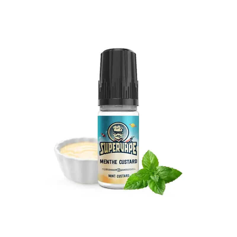 SUPERVAPE Arôme Concentré Menthe Custard 10ml-VAPEVO