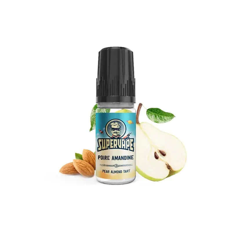 SUPERVAPE Arôme Concentré Poire Amandine 10ml-VAPEVO