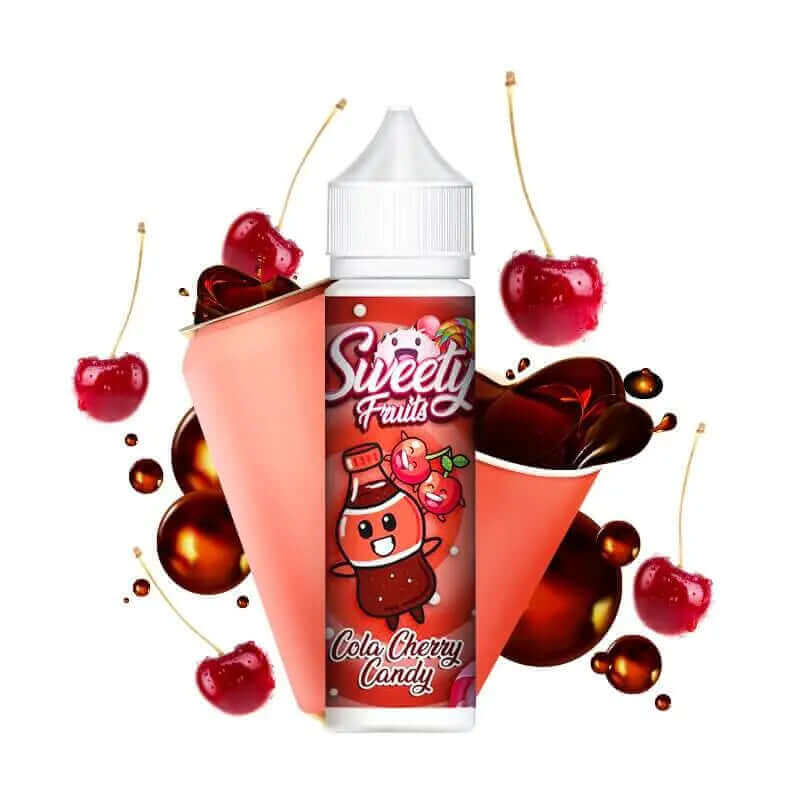 SWEETY FRUITS Cola Cherry - E-liquide 50ml-0 mg-VAPEVO