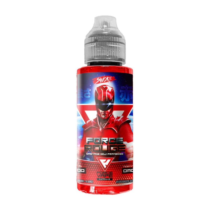 SWOKE Force Rouge - E-liquide 100ml-0 mg-VAPEVO