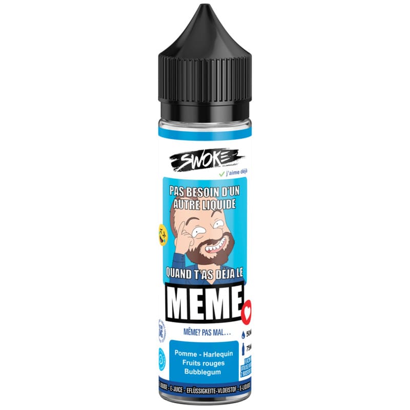 SWOKE MEME - E-liquide 50ml-0 mg-VAPEVO