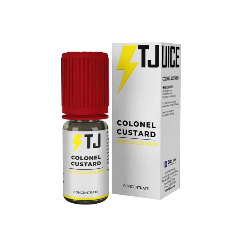 T-JUICE Colonel Custard - Arôme Concentré 10ml/30ml-10ml-VAPEVO