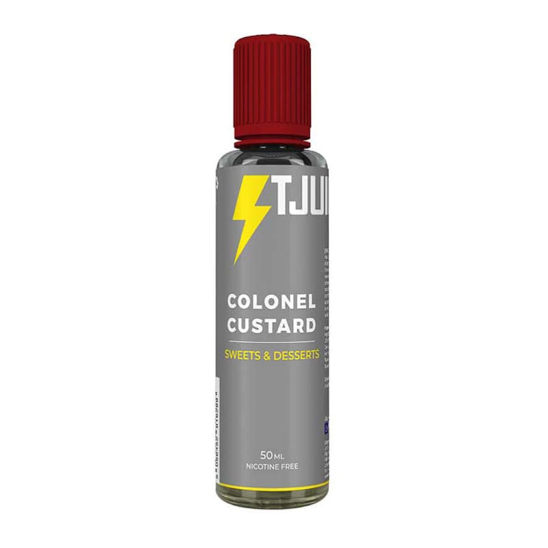 T-JUICE Colonel Custard - E-liquide 50ml-0 mg-VAPEVO