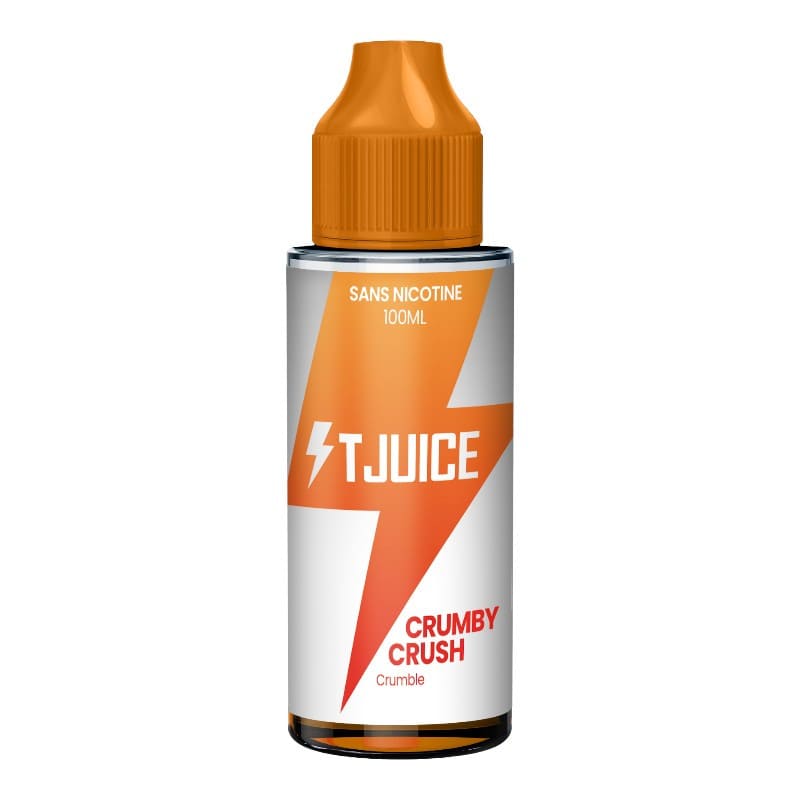 T-JUICE Crumby Crush - E-liquide 50ml/100ml-0 mg-100ml-VAPEVO