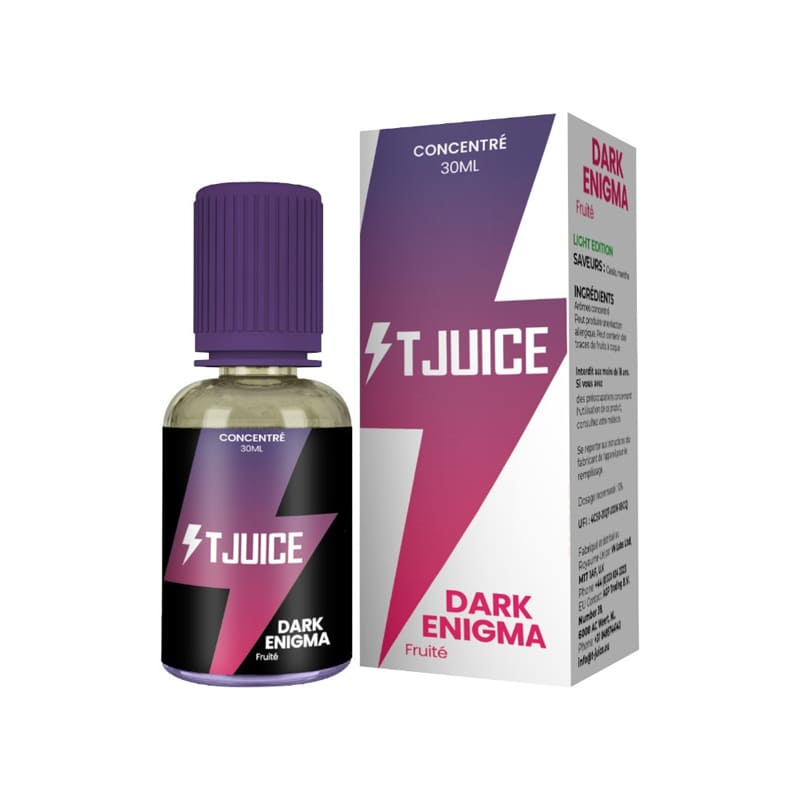 T-JUICE Dark Enigma - Arôme Concentré 30ml-VAPEVO