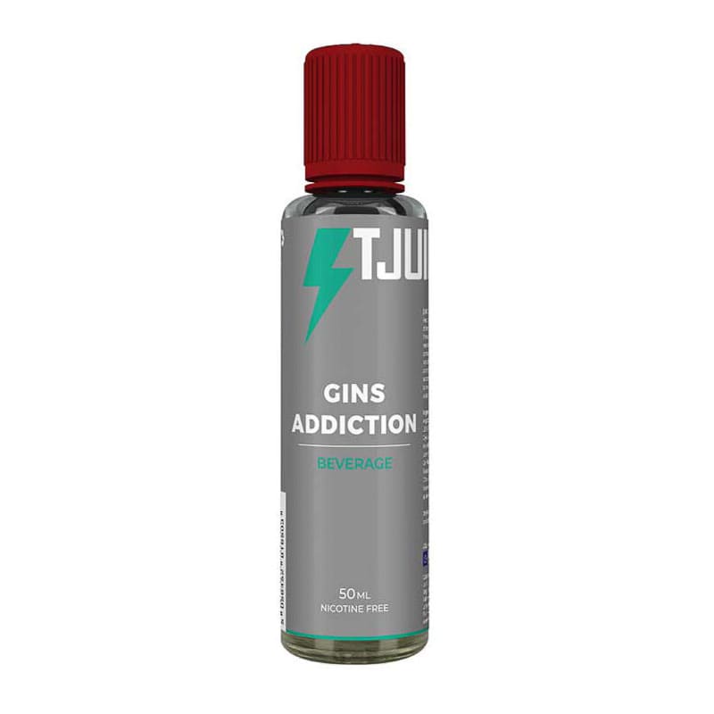 T-JUICE Gins Addiction - E-liquide 50ml-0 mg-VAPEVO