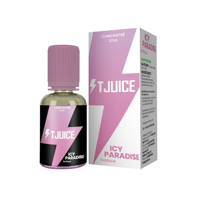 T-JUICE Icy Paradise - Arôme Concentré 30ml-VAPEVO