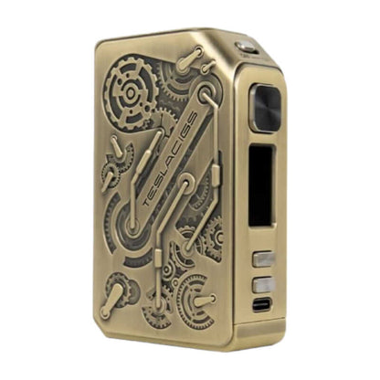 TESLACIGS Punk II - Box Mod 220W-Matte Antique Brass-VAPEVO