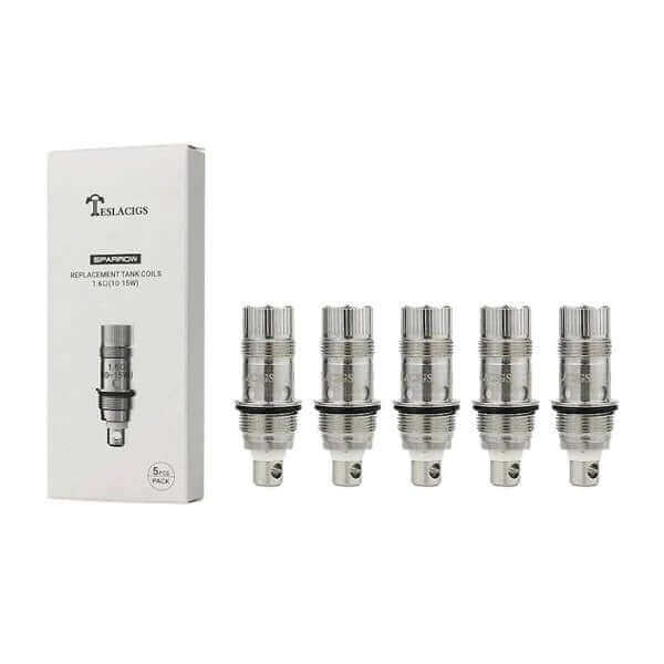 TESLACIGS Sparrow - Pack de 5 Résistances-1.6 ohm-VAPEVO