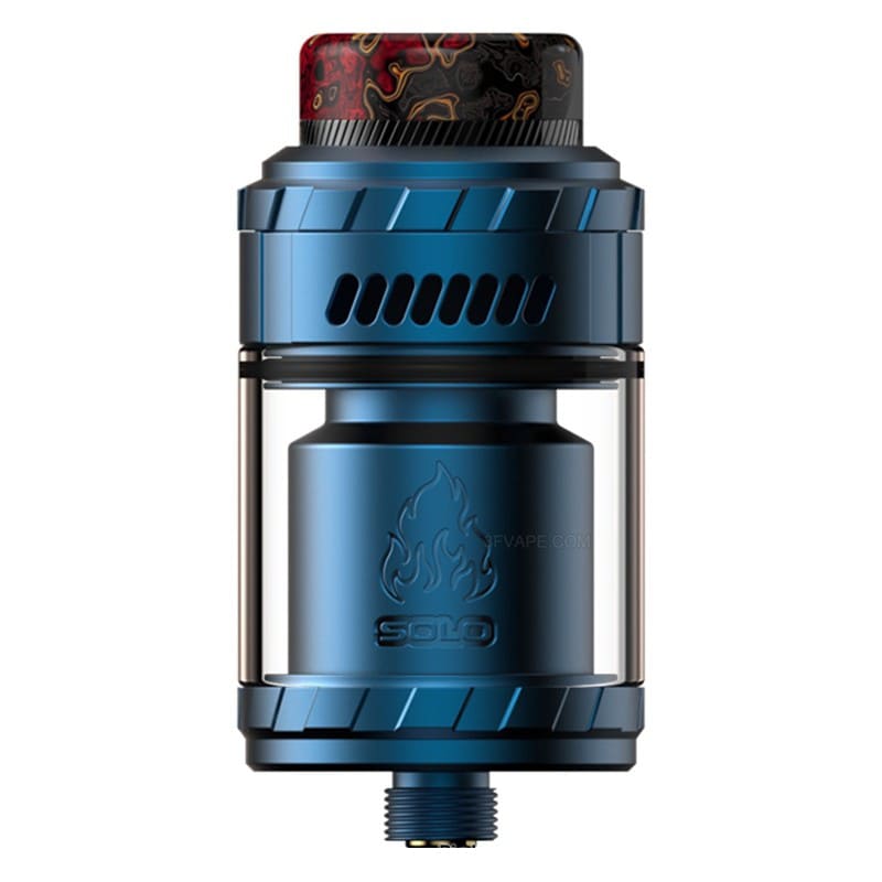 THC X MIKE VAPES Blaze Solo RTA - Atomiseur Reconstructible 5.5ml 25mm-Blue-VAPEVO