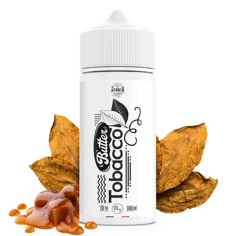 THE FRENCH BAKERY Butter Tobacco - E-liquide 100ml-0 mg-VAPEVO