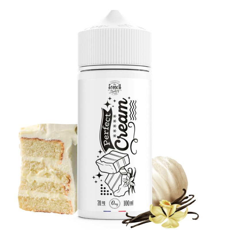 THE FRENCH BAKERY Perfect Cream - E-liquide 100ml-0 mg-VAPEVO