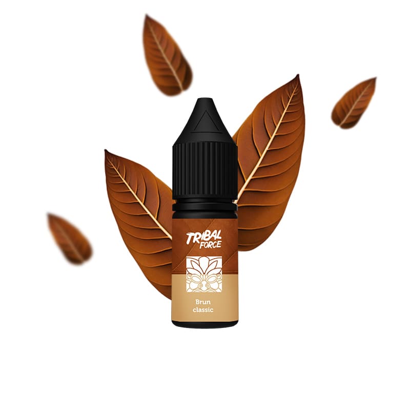 TRIBAL FORCE Brun Classic - E-liquide 10ml-VAPEVO