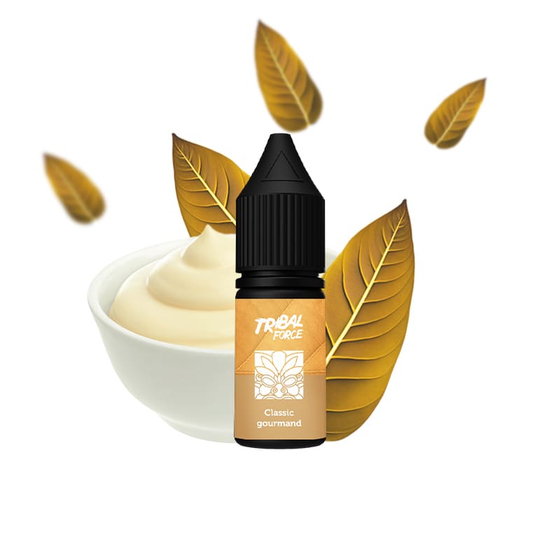 TRIBAL FORCE Classic Gourmand - E-liquide 10ml-0 mg-VAPEVO