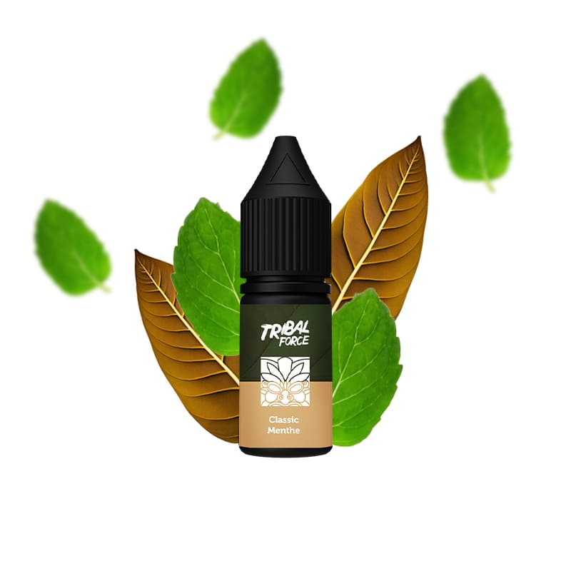 TRIBAL FORCE Classic Menthe - E-liquide 10ml-VAPEVO