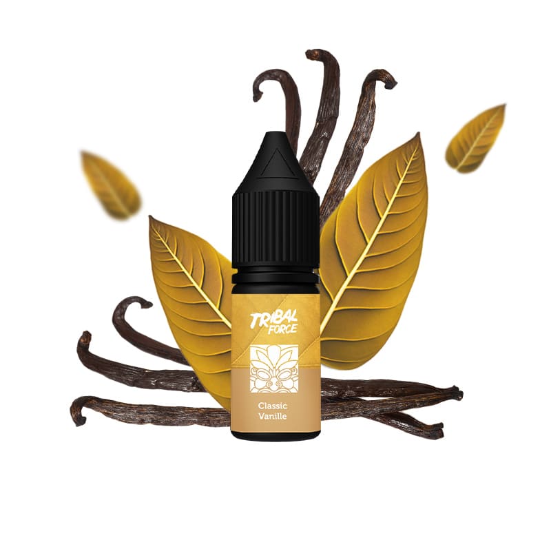 TRIBAL FORCE Classic Vanille - E-liquide 10ml-VAPEVO