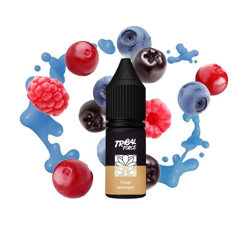 TRIBAL FORCE Fruits Sauvages - E-liquide 10ml-No Fresh-0 mg-VAPEVO