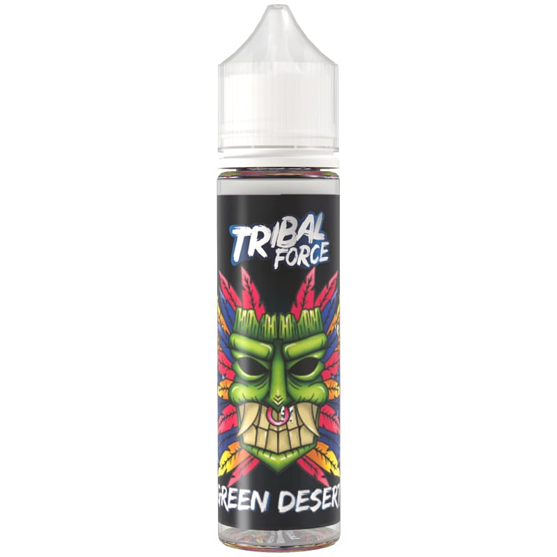 TRIBAL FORCE Green Desert - E-liquide 50ml-0 mg-VAPEVO