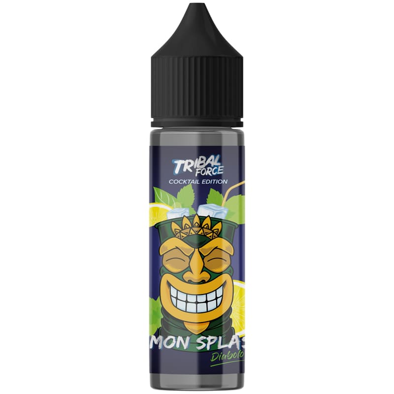 TRIBAL FORCE Lemon Splash Diabolo Mint Edition - E-liquide 50ml-0 mg-VAPEVO