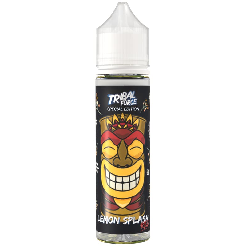 TRIBAL FORCE Lemon Splash Red Special Edition - E-liquide 50ml-0 mg-VAPEVO