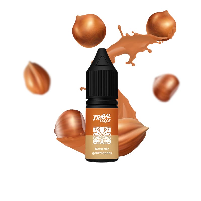 TRIBAL FORCE Noisettes Gourmandes - E-liquide 10ml-VAPEVO