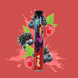 TRIBAL FORCE T-Puff - Pod Jetable 600 Puffs-10 mg-Red Fruits-VAPEVO