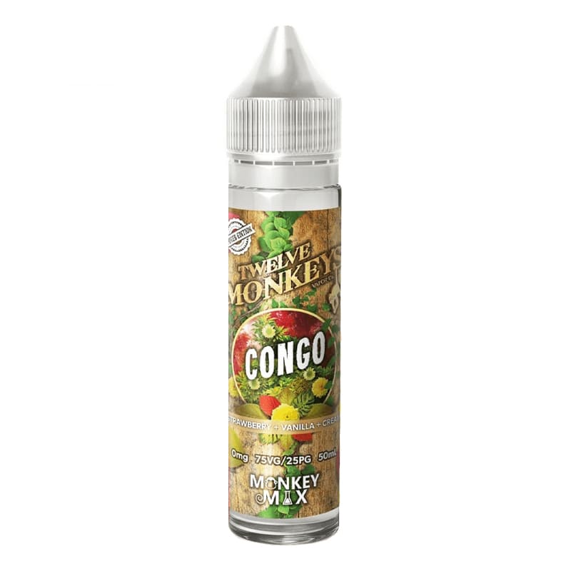 TWELVE MONKEYS Congo Cream - E-liquide 50ml/100ml-0 mg-50 ml-VAPEVO