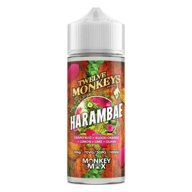 TWELVE MONKEYS Harambae - E-liquide 50ml/100ml-0 mg-100 ml-VAPEVO