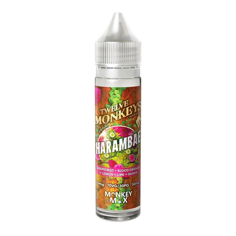 TWELVE MONKEYS Harambae - E-liquide 50ml/100ml-0 mg-50 ml-VAPEVO