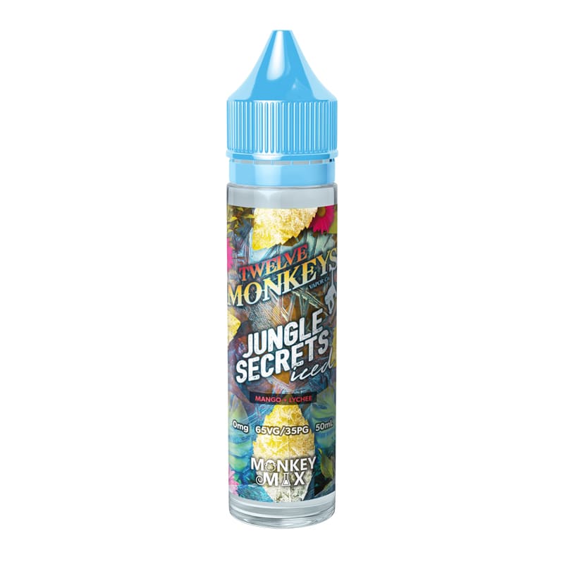 TWELVE MONKEYS Jungle Secrets Iced - E-liquide 50ml-0 mg-VAPEVO